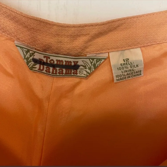 VINTAGE Tommy Bahama Silk Pants - Picture 3 of 4